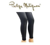 Pantacollant felpato Stampa Cashmere sfumato nero, CELEBRE Philippe Matignon