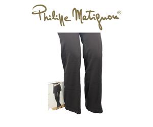 Pantacollant Maglia Liscia Caviglia Larga, WIDE LEG Philippe Matignon