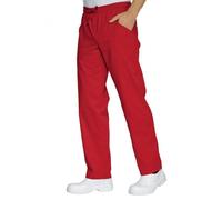 PANTALACCIO CUOCO CUCINA DA LAVORO CHEF 7 COLORI UNISEX ELASTICO 3 TASCHE