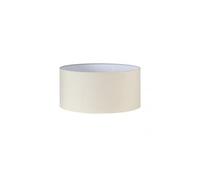 Pantalla Cilindrica Dori E27 Beis 40Dx40dx21h Cm Tejido Popelin