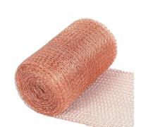 Pantalla De Cobre, Malla De Alambre De Cobre,Malla De Cobre De Barrera, Red Densa De Doble Capa | Red Multiusos Antirratón para Valla De Caracol, Bloqueador De Agujeros para Jardín Doméstico, Sellado