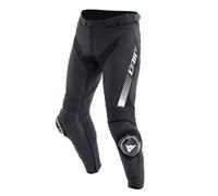 Pantalon de moto Cuir Homme Dainese SUPER SPEED Black/White Taglia:52