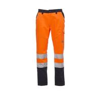 Payper Pantaloni Charter – Alta visibilità da lavoro, multistagione – Arancione L