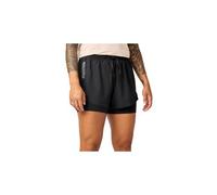 Pantaloncini 2 in 1 brooks cascadia nero donna