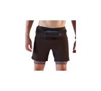 Pantaloncini 2 in 1 kiprun run 900 ultra marroni da uomo