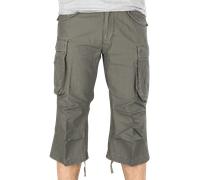 Brandit Industry Vintage 3/4, cargoshorts XL male Oliva