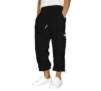 Pantaloncini a 3/4 da uomo, pantaloncini da trekking elasticizzati ad asciugatura rapida, tasche multiple sotto il ginocchio, pantaloncini cargo a 3/4 da uomo, pantaloni da tuta oversize, pantaloni