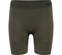 Pantaloncini a compressione da donna Hummel hmlfirst training Gris XS/S