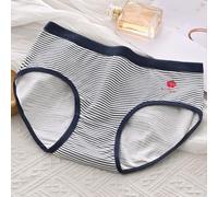 Pantaloncini a triangolo a vita media da donna con stampa fragola, materiale in cotone traspirante realizzato per essere comodo da indossare dalla primavera all'inverno (XL (L (50 kg-62 kg) Land bar)