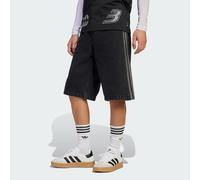 adidas Originals Firebird Denim Shorts, Black 30
