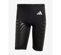 adidas performance - Adizero Control - Pantaloncini leggings da corsa neri-Nero 2XL