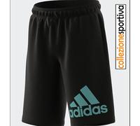 PANTALONCINI ADIDAS BL SHORT COTONE CON TASCHE HE9297 BAMBINO NERO