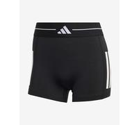 Adidas Hyperglam 3 Stripes Short Leggings Nero M Donna
