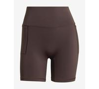 Pantaloncini adidas Optime brown viola donna - M