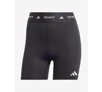Pantaloncini adidas TECHFIT nero puro bianco donna - XL