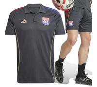 Pantaloncini ADIDAS uomo POLO maglia GRIGIO S M L Bermuda OLIMPIQUE completo