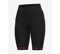 Pantaloncini Alé PR-E Strada 2.0 nero logo rosso donna - XS