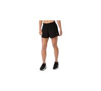 Pantaloncini asics core run 4in black donna