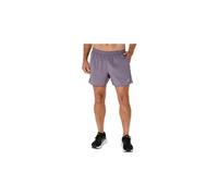 Pantaloncini asics core run 5in violet uomo