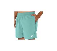 Pantaloncini asics core run 7in verde uomo