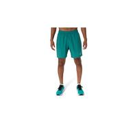 Pantaloncini asics core run 7in verde uomo