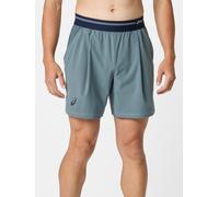 Pantaloncini da tennis da uomo Asics Game 7in - ironclad - Grigio (M)