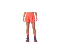 Pantaloncini asics road 3 5in donna coral