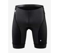 Pantaloncini Assos Urban Liner grigio scuro nero - M