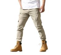 Pantaloncini Basket Meccanico Pantaloni Moto Uomo Impermeabili Militari Sportivo Running Lunghi MTB Sweatpants Pile Sconti 90 per Cento Multitasche Pantalone Uomo Elegante Cachi S
