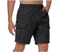Pantaloncini Basket Uomo Abbigliamento Uomo Palestra Bermuda Lavoro Shorts Jeans Neri Bermuda Lino da Lavoro Multitasche Set da Corsa Running Militare Asciugatura Rapida