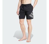 Pantaloncini Big Bars 8 pollici Black / White 2XL