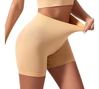 Pantaloncini Body Shaper Donna, cachi, XL