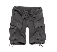 Brandit Vintage Shorts, Pantaloncini Uomo, Anthrazit, S