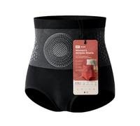 Pantaloncini brucia Grassi Modellanti con microparticelle 4 in 1, Intimo Modellante for Il Controllo della Pancia da Donna, Intimo Modellante for Il Controllo della Pancia(Black,M)