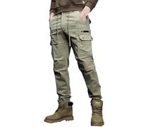 Pantaloncini cargo da uomo con stretch, impermeabili, in softshell, pantaloni da lavoro multi-tasche, abbigliamento tattico da combattimento, pantaloni cargo per attività all'aperto, campeggio