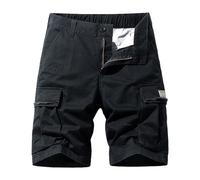 Pantaloncini cargo da uomo con tasche, pantaloncini da combattimento da uomo, resistenti, per escursionismo, all'aperto, estivi, camminate, leggeri, da campeggio, multi tasche, pantaloni da lavoro per