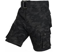 Pantaloncini cargo mimetici Bores