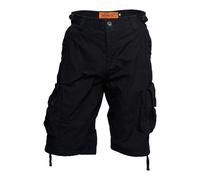 Pantaloncini cargo WCC Caine ripstop neri, XL