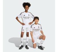 Pantaloncini Casa 25/26 Real Madrid Bambini White 7-8A