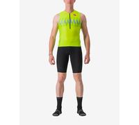 Pantaloncini Castelli Premio Tri Rosso Corsa nero - XL