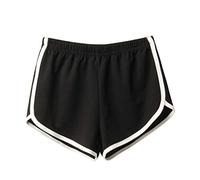 Pantaloncini casual per le donne pantaloncini da corsa elasticizzati in cotone Lounge Sweat Shorts con tasche Estivi Gamba larga Cintura Hot Pants Gym Athletic Bottoms Comodi Pantaloncini da spiaggia