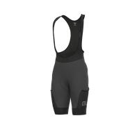 Pantaloncini ciclismo ALE' OFF ROAD - GRAVEL STONES CARGO grigio 2025