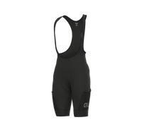 Pantaloncini ciclismo ALE' OFF ROAD - GRAVEL STONES CARGO nero 2026