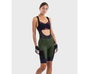 Pantaloncini ciclismo donna ALE' OFF ROAD - GRAVEL STONES CARGO verde
