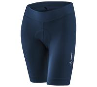 Pantaloncini ciclismo donna Basic blu scuro