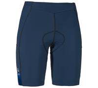 Pantaloncini ciclismo donna Solo 4h blu scuro