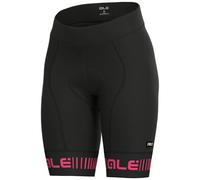 Ale Salopette Senza Bretelle Strada Black / Fluor Pink