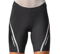 Pantaloncini ciclismo donna Velocissima 3 nero/argento S