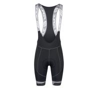 Pantaloncini ciclismo fondello in gel FORCE FAME nero
