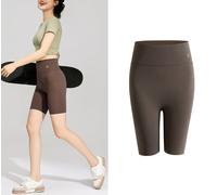 Pantaloncini Ciclistici Donna Elasticizzati Slim M L Nylon Spandex